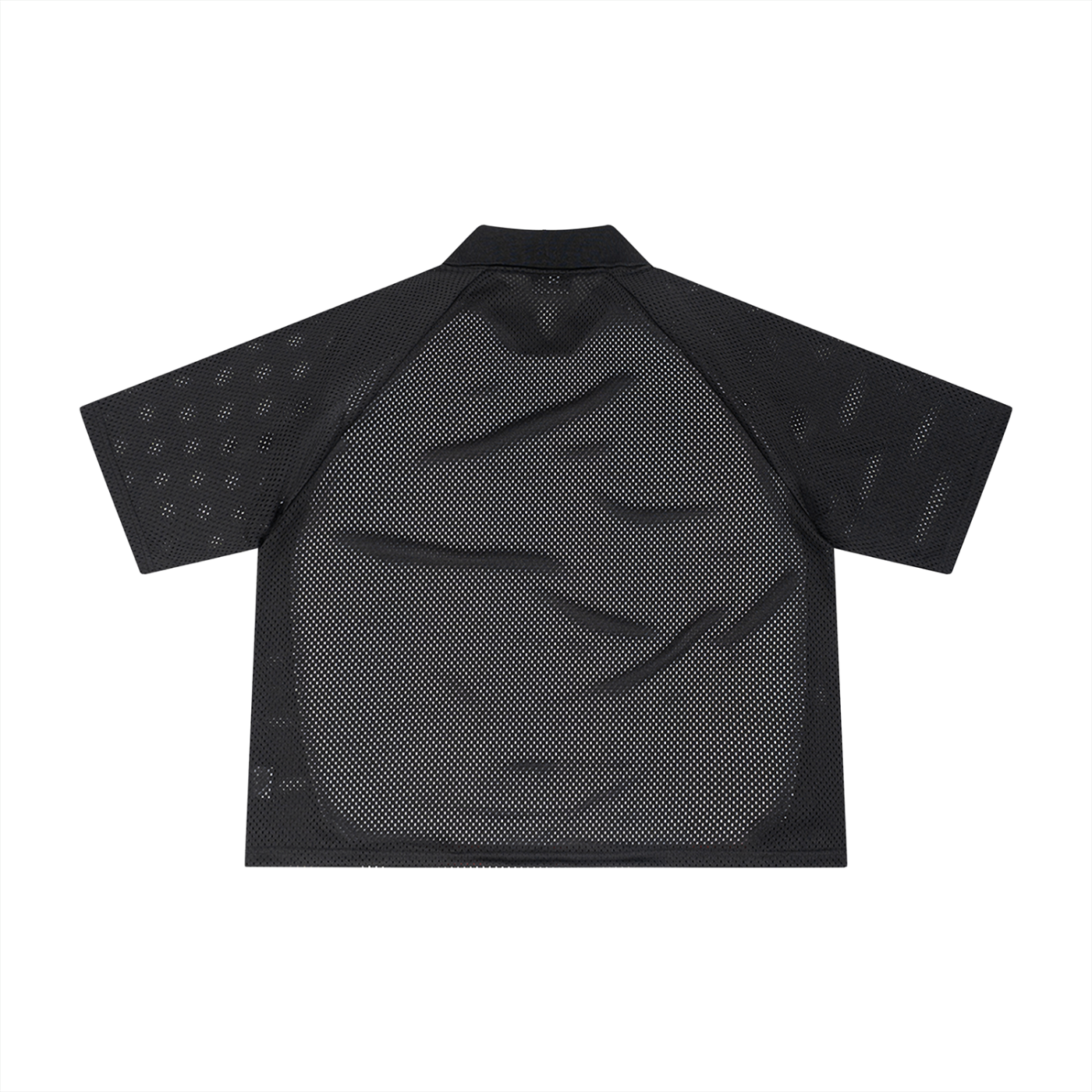 LABEL Unisex Striped Mesh Boxy Soccer Jersey